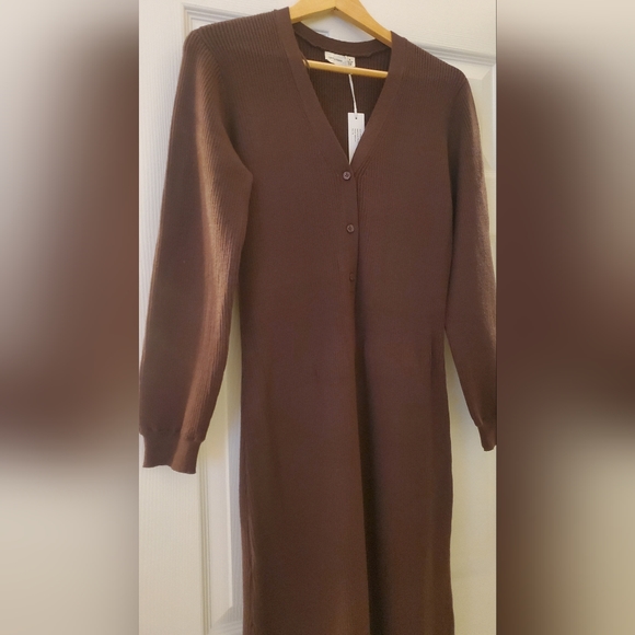 Gentle Fawn Penny Sweater Dress Espresso Medium BNWT - Picture 9 of 11
